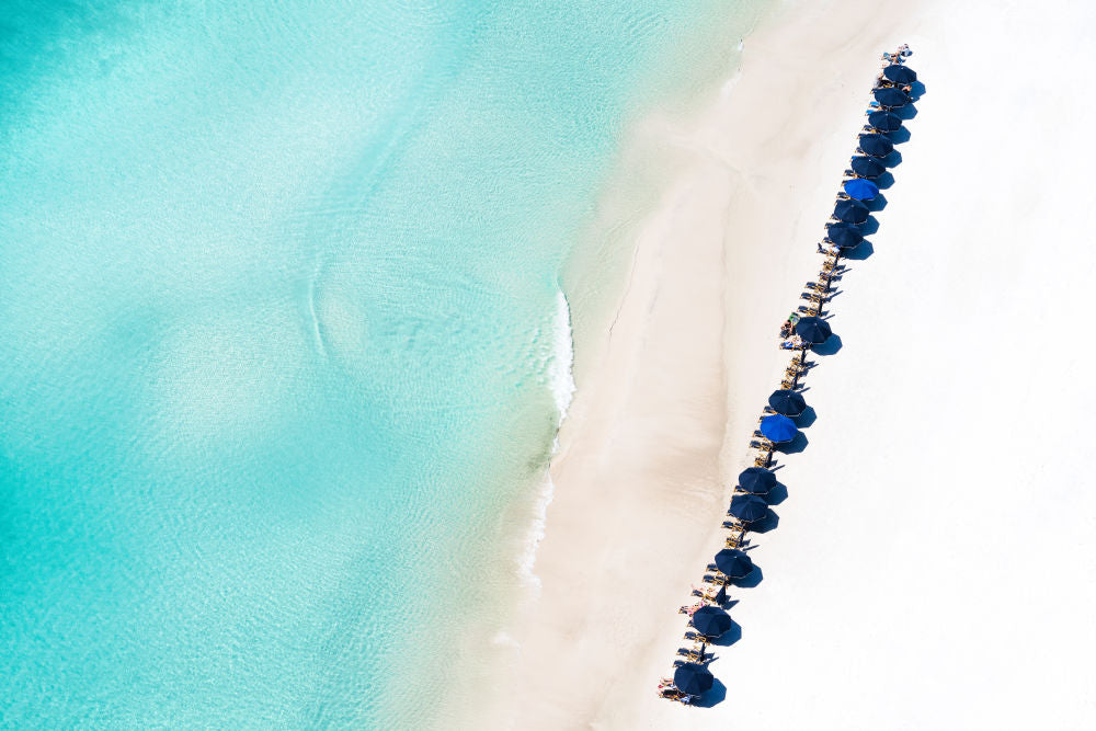Photography by Gray Malin of Seaside Beach Chairs, 30A Florida