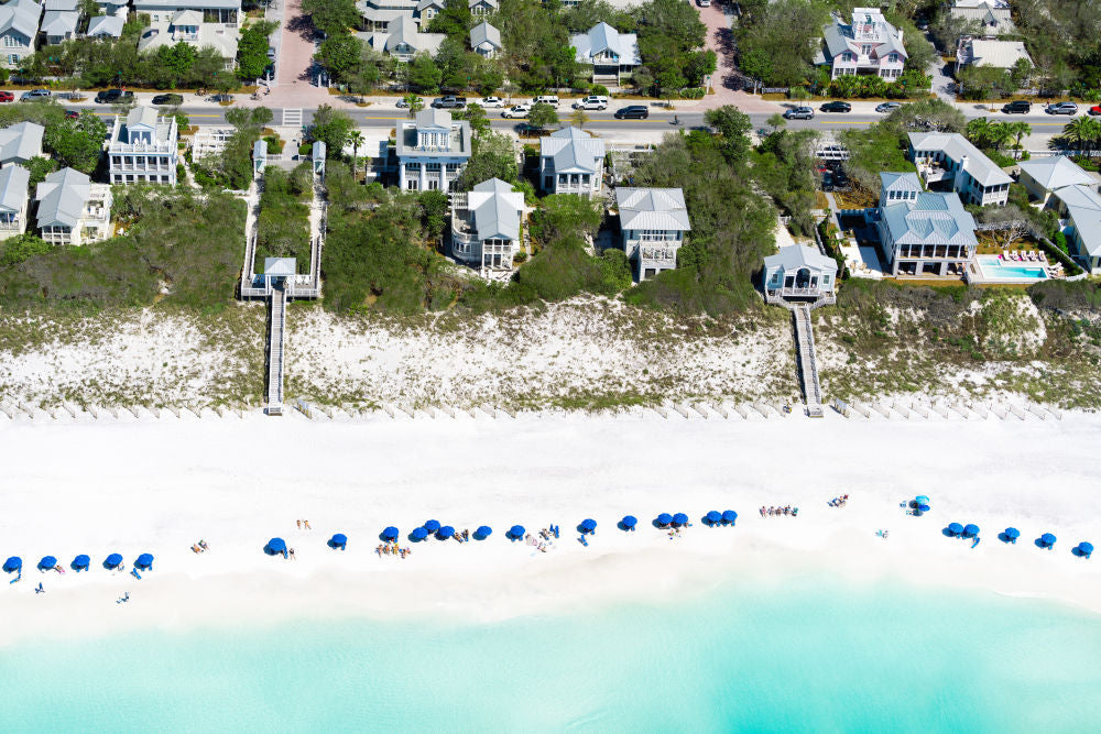 Photography by Gray Malin of Seaside Beachfront, 30A Florida