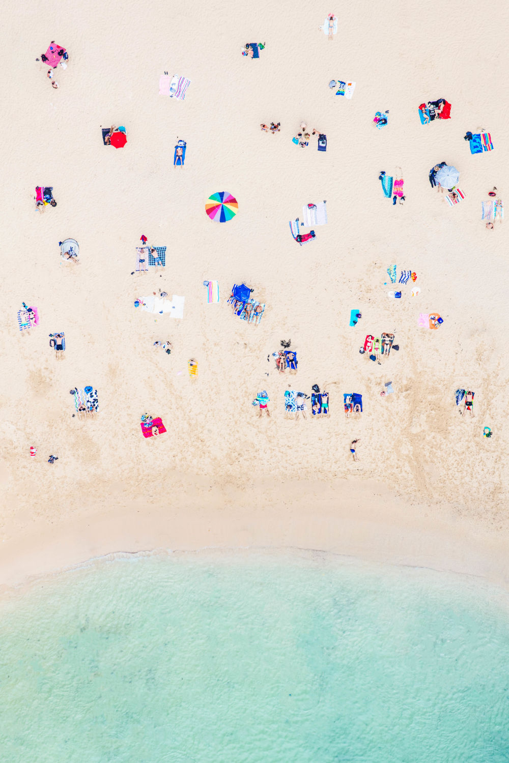 Photography by Gray Malin of Shelly Beach Vertical