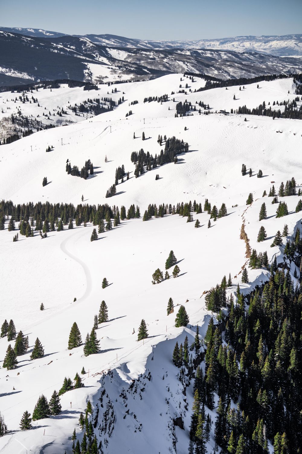 Photography by Gray Malin of Siberia Bowl, Vail