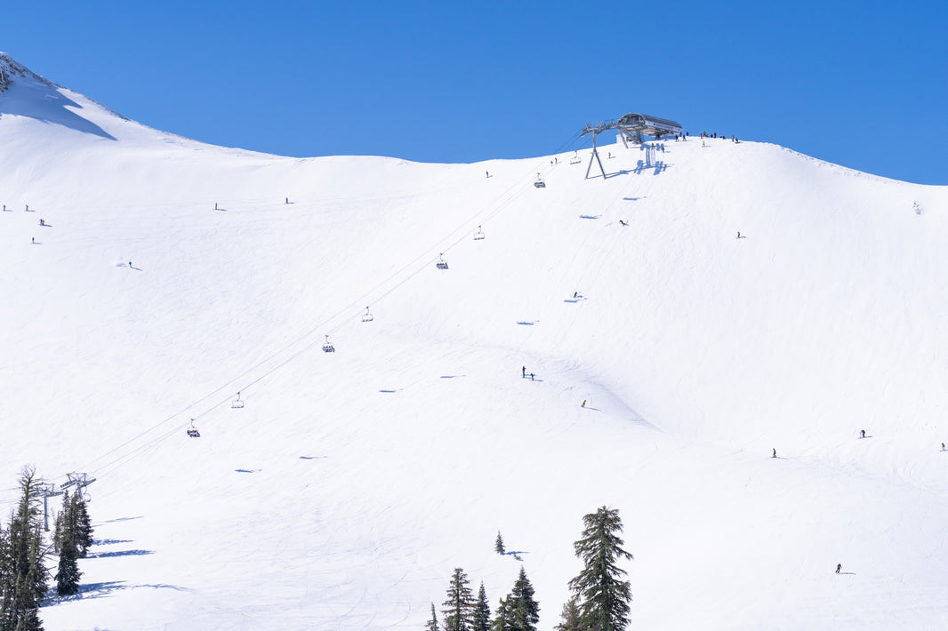 Photography by Gray Malin of Siberia Express Snowscape, Lake Tahoe