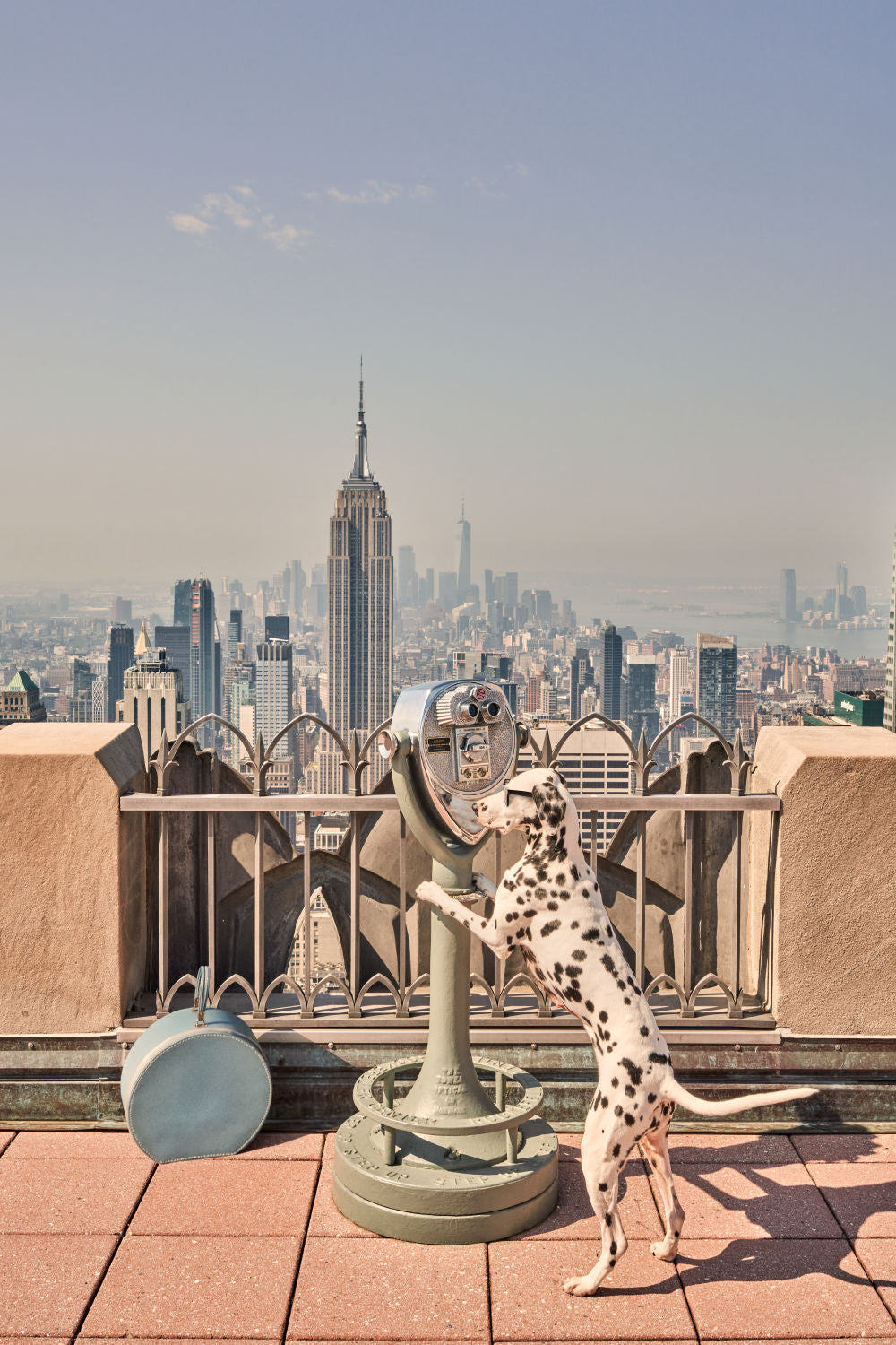 Photography by Gray Malin of Sightseeing, Top of The Rock