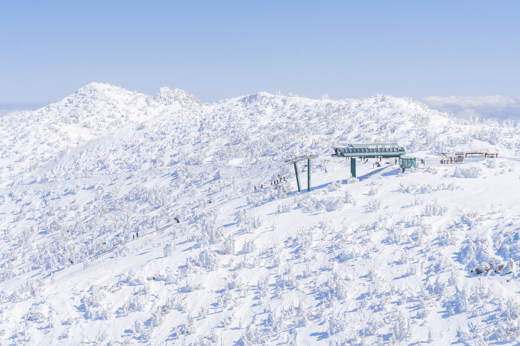 Photography by Gray Malin of Sky Express, Heavenly, Lake Tahoe