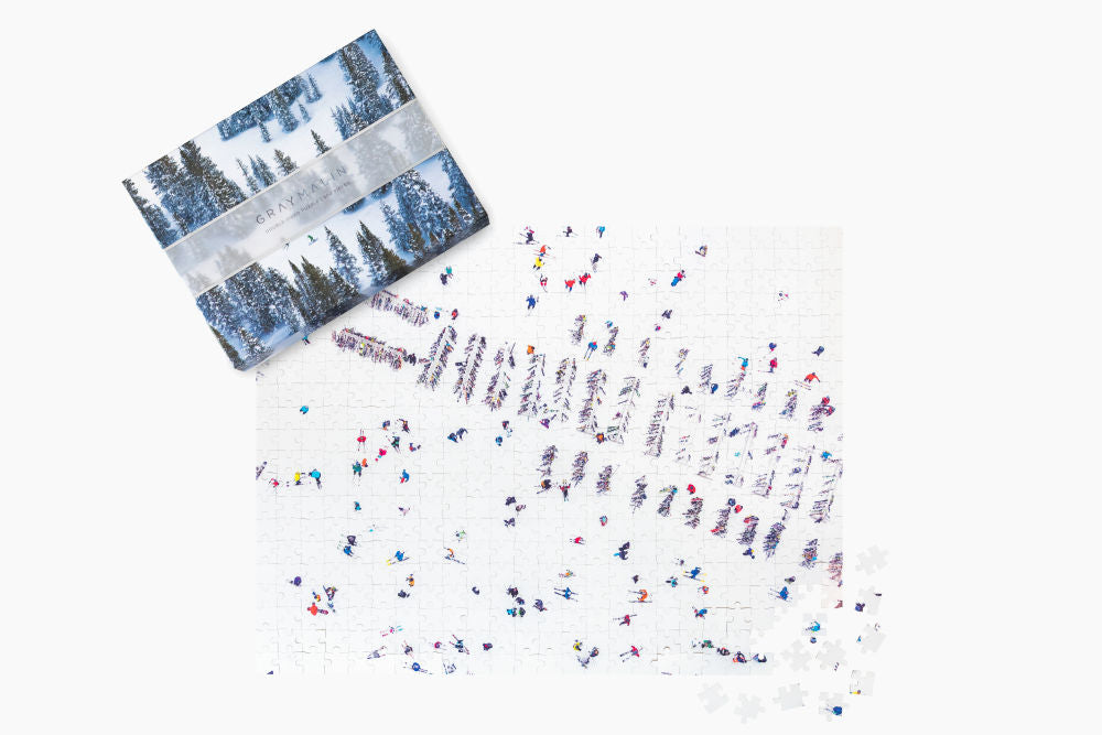 The Snow Two-Sided Puzzle by Gray Malin