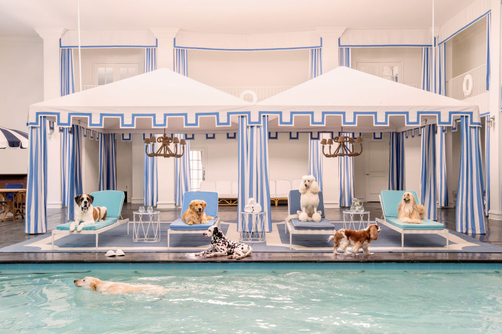 Photography by Gray Malin of Spa Day at the Parker