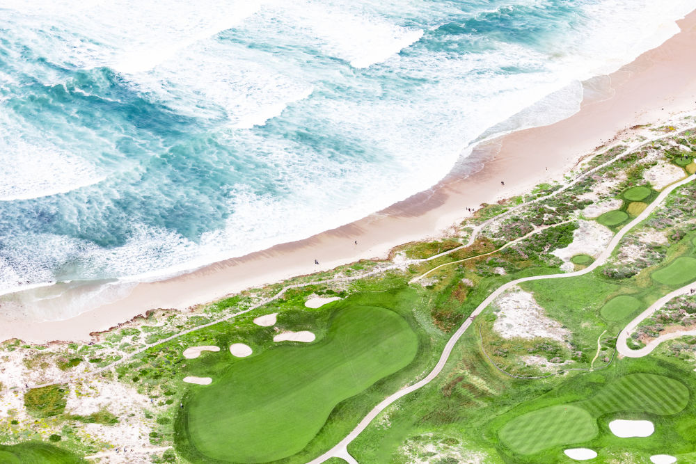 Photography by Gray Malin of Spanish Bay, Pebble Beach