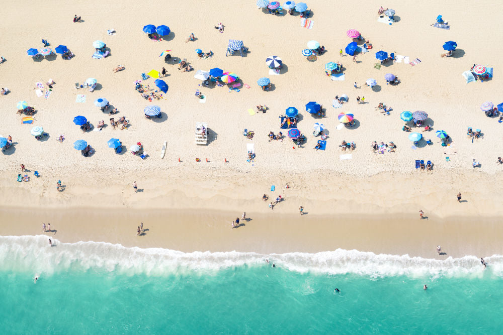 Photography by Gray Malin of Spring Lake Beach, New Jersey