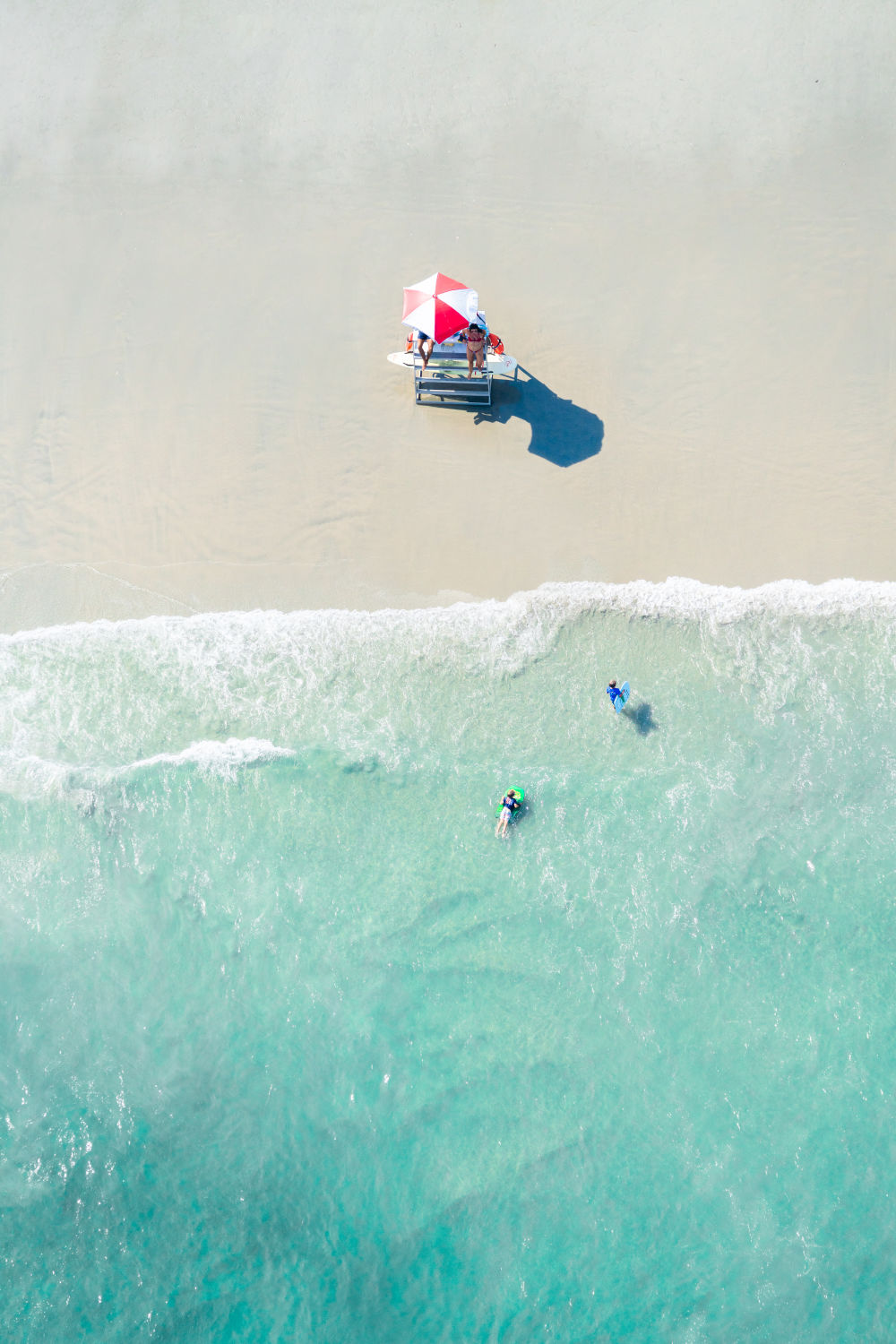 Photography by Gray Malin of Stone Harbor Beach Lifeguard Vertical, New Jersey