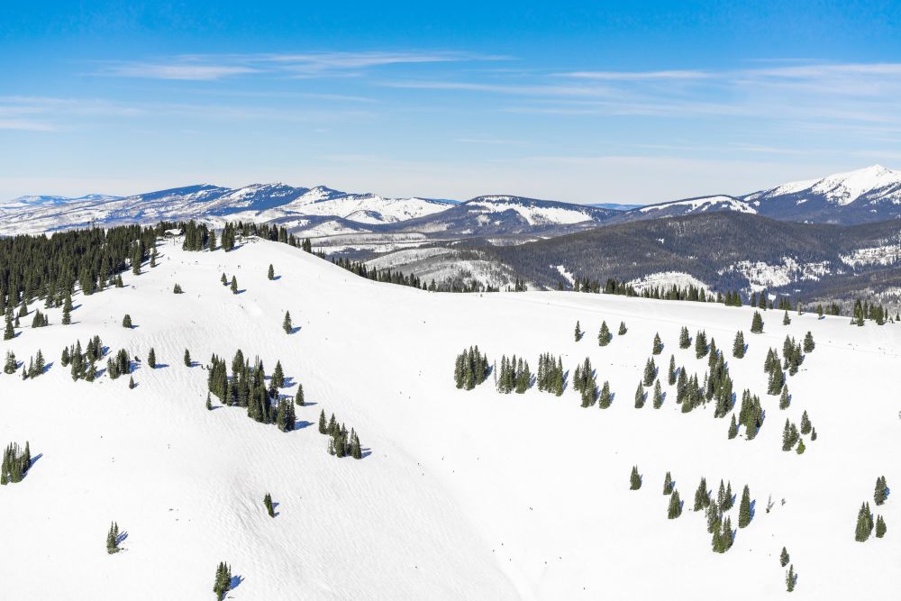 Photography by Gray Malin of Sun Up Bowl, Vail