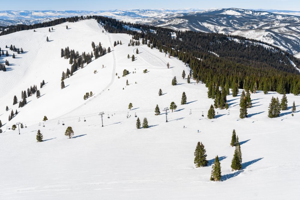 Photography by Gray Malin of Sun Up Express, Vail