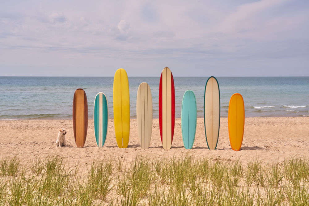 Photography by Gray Malin of Surf’s Up, Nantucket