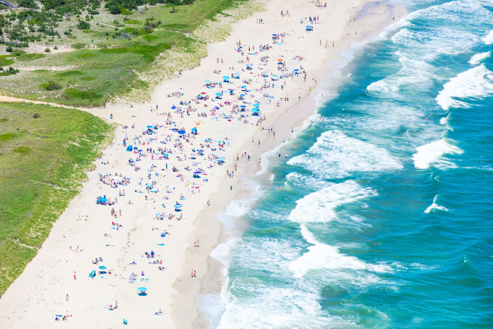 Photography by Gray Malin of Surfside Beach Day, Nantucket