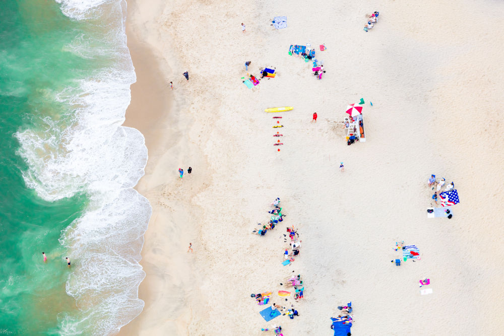Photography by Gray Malin of Surfside Beach II, Nantucket