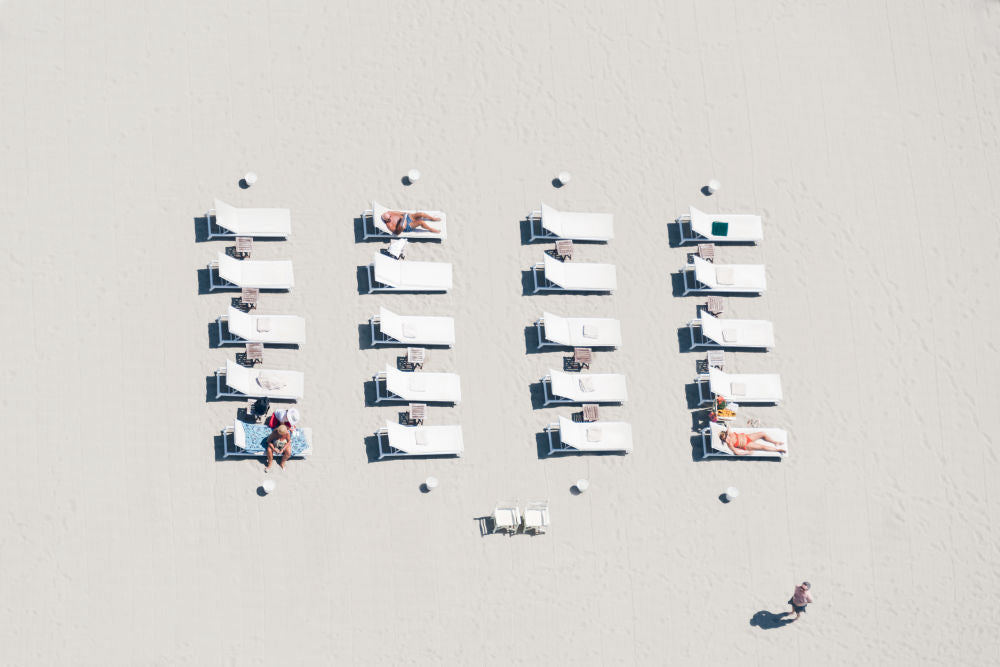 Photography by Gray Malin of The Loungers, Italy