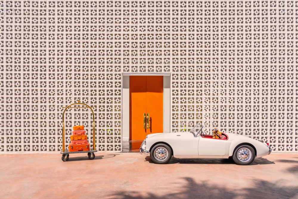 Photography by Gray Malin of The Arrival, Parker Palm Springs