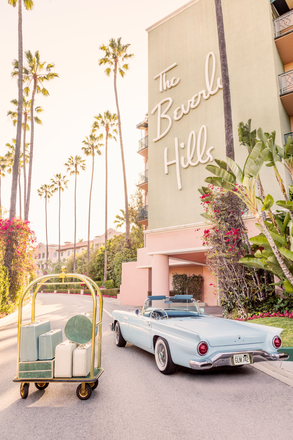 Photography by Gray Malin of The Beverly Hills Hotel