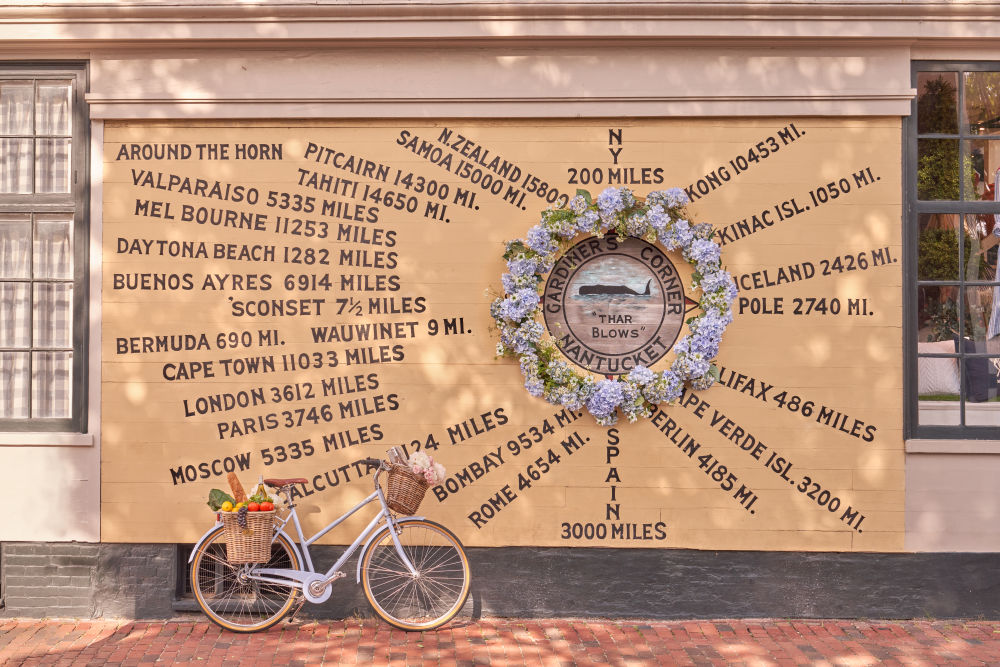 Photography by Gray Malin of The Compass Rose, Nantucket