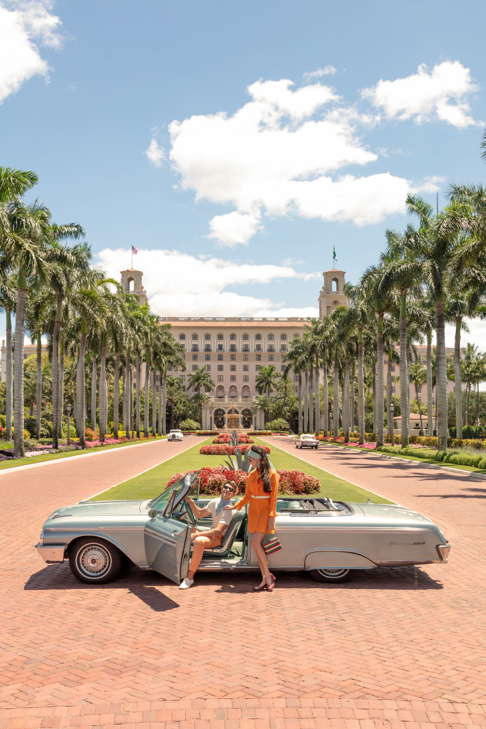 Photography by Gray Malin of The Couple, The Breakers Palm Beach