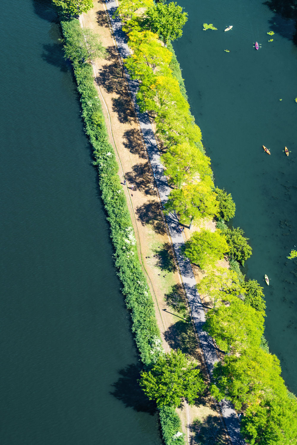 Photography by Gray Malin of The Esplanade Vertical, Boston