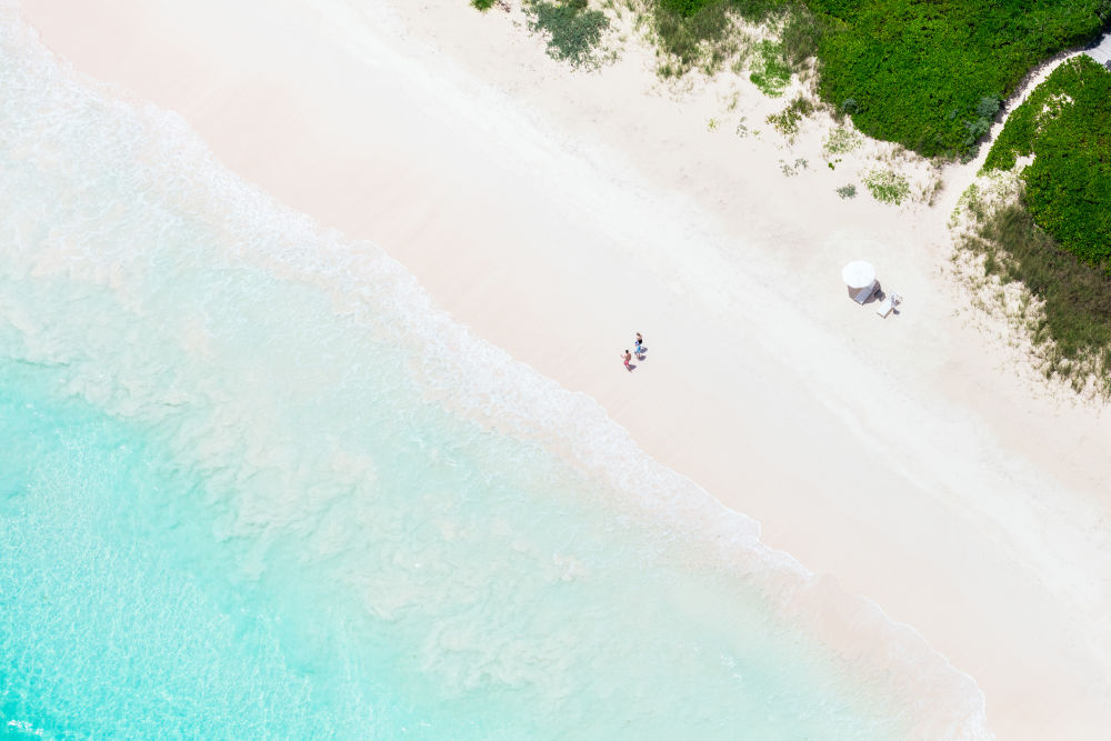 Photography by Gray Malin of The Family, Harbour Island