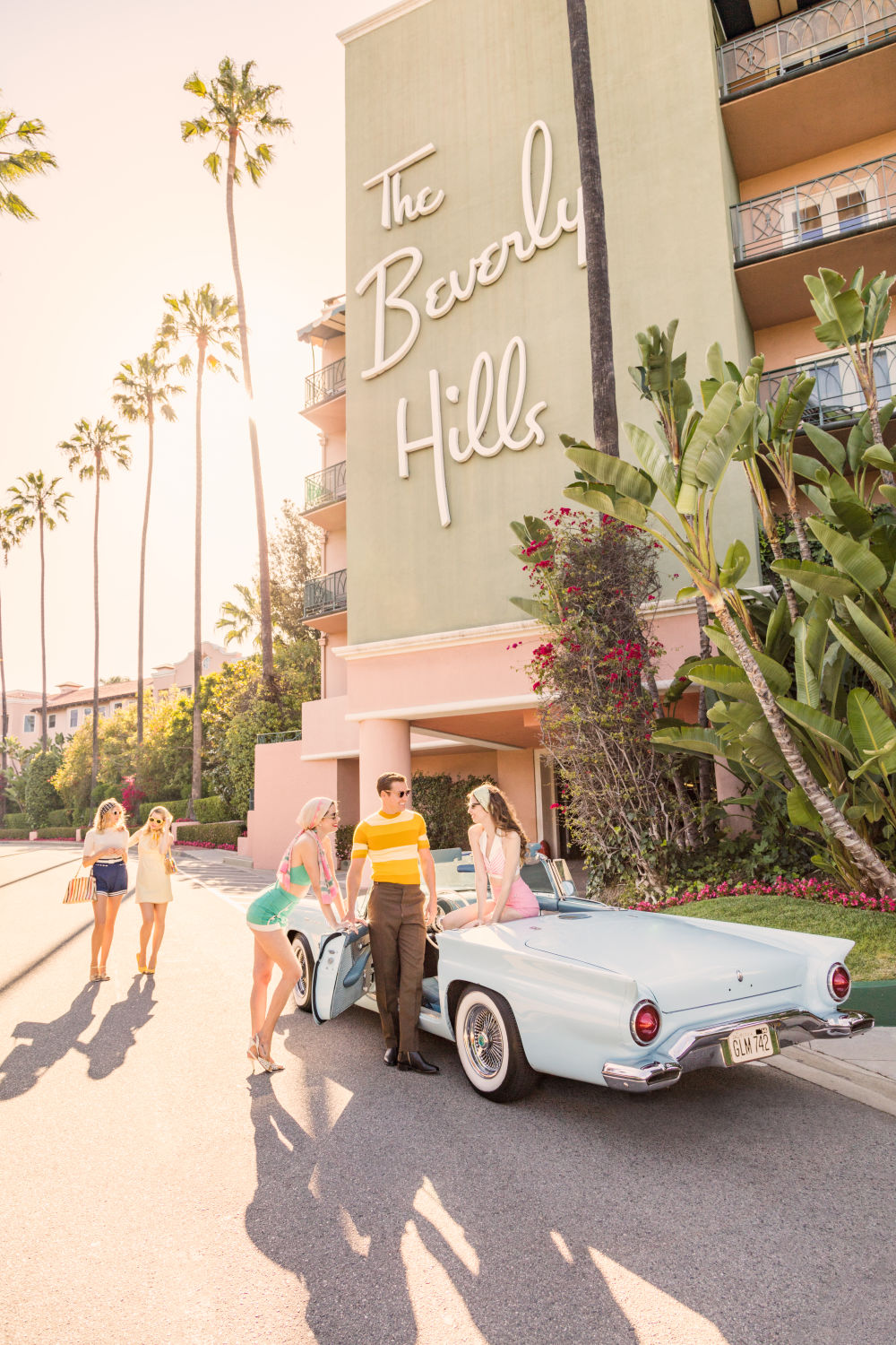 Photography by Gray Malin of The Ladies Man, Beverly Hills Hotel