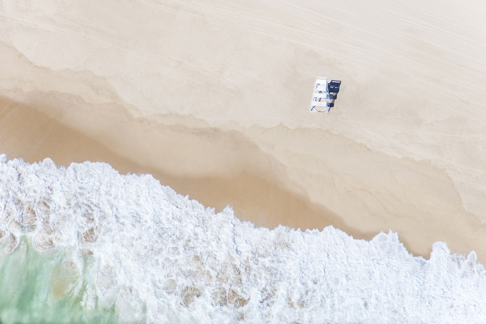 Photography by Gray Malin of The Lifeguard Stand