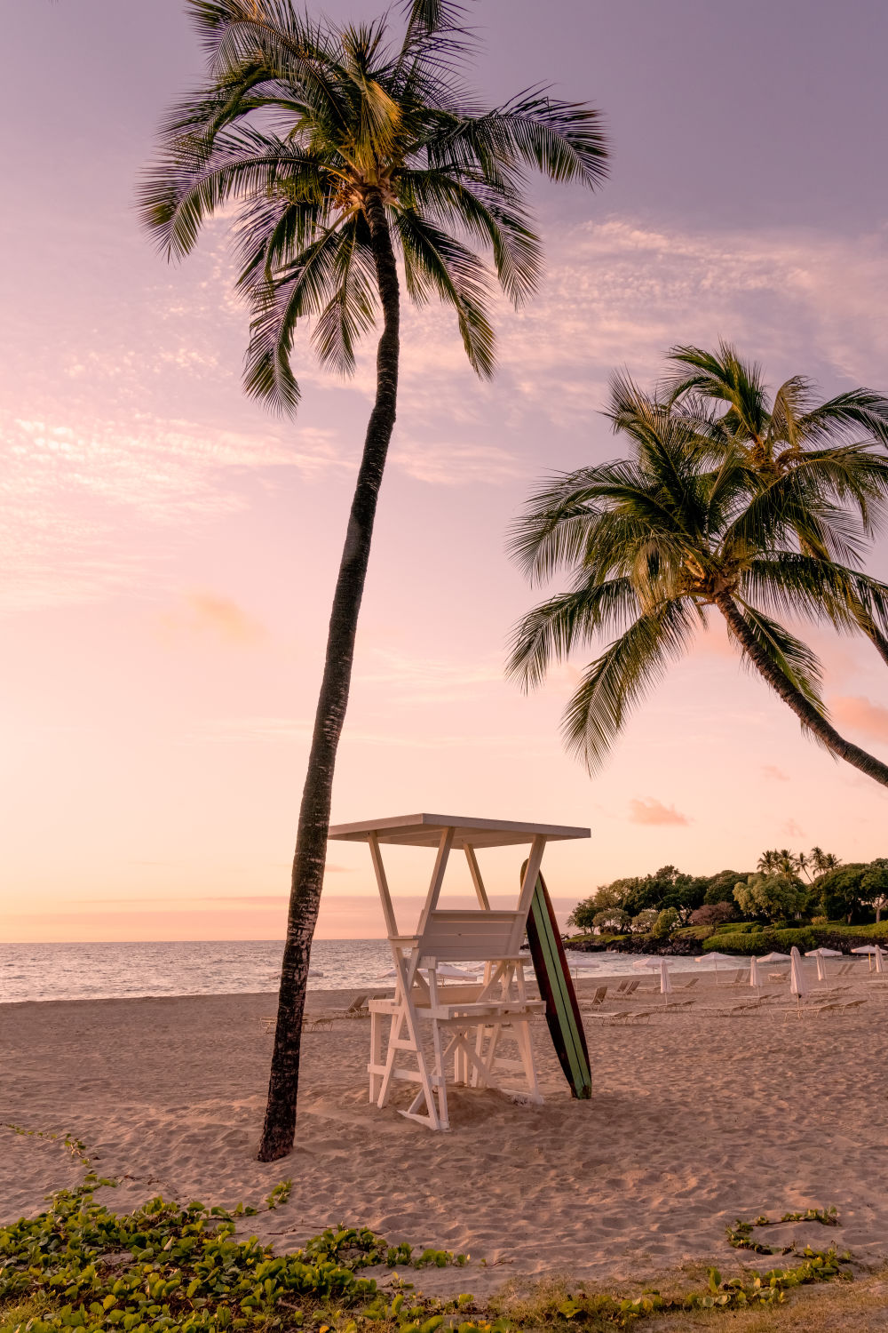 Photography by Gray Malin of The Lifeguard Stand, Mauna Kea