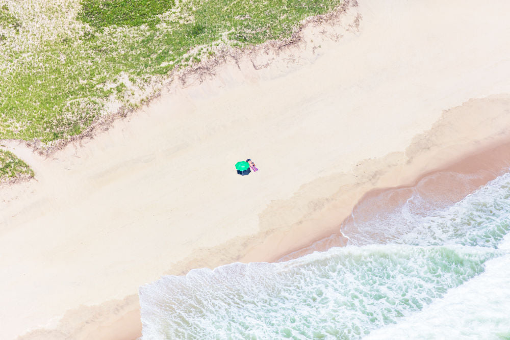 Photography by Gray Malin of The Nude Sunbather, Nantucket