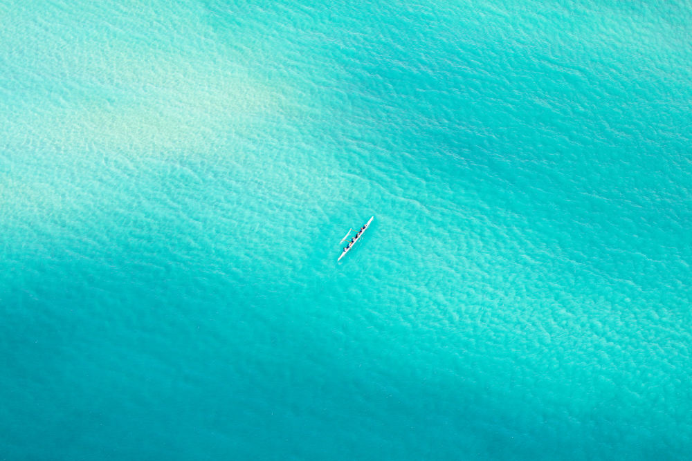 Photography by Gray Malin of The Outrigger, Abel Tasman National Park, New Zealand