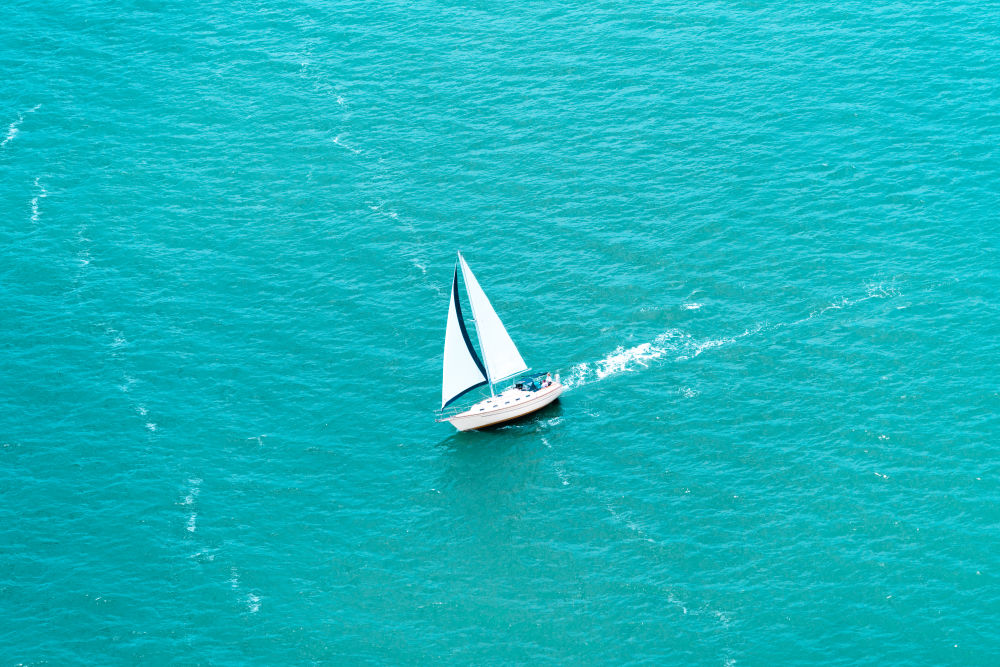 Photography by Gray Malin of The Sailboat, Naples, Florida