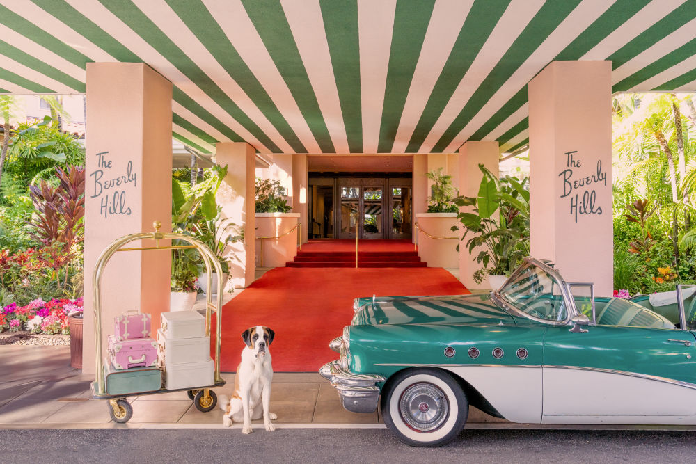 Photography by Gray Malin of The Saint Bernard, The Beverly Hills Hotel