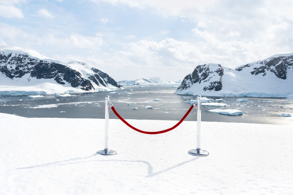 Photography by Gray Malin of The Shifting Landscape, Antarctica