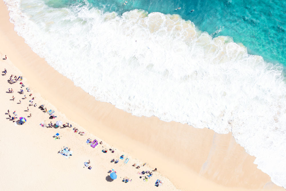 Photography by Gray Malin of The Wedge, Newport Beach