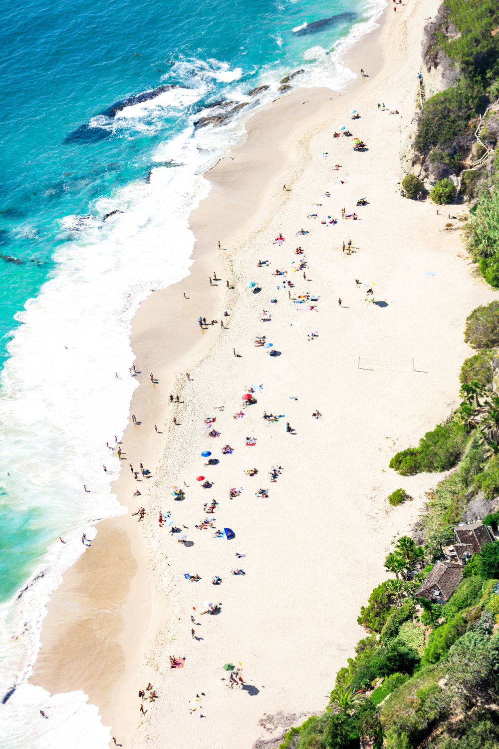Photography by Gray Malin of Thousand Steps Beach Vertical, Laguna Beach