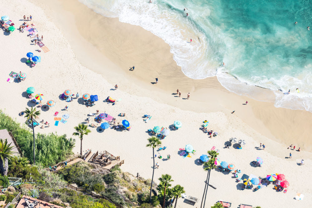 Photography by Gray Malin of Three Arch Bay, Laguna Beach