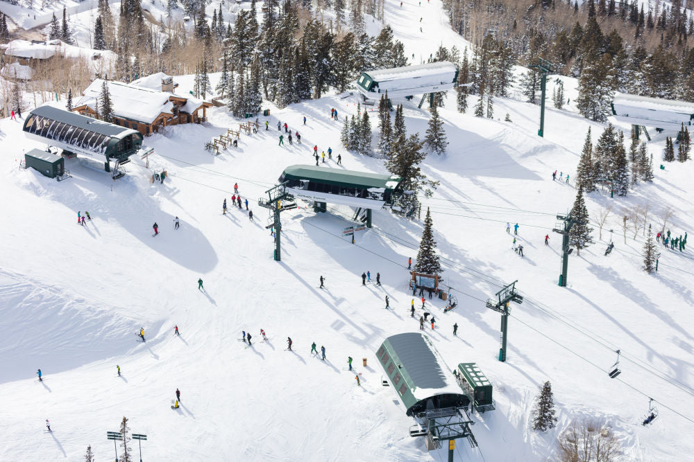 Photography by Gray Malin of Top of Deer Valley
