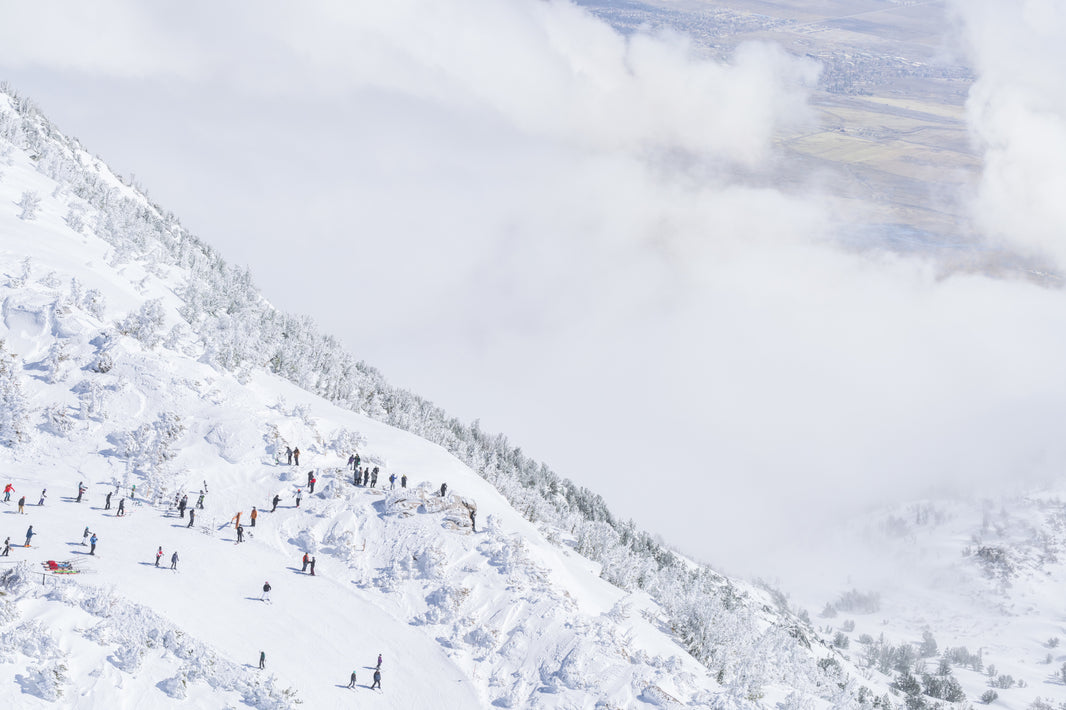 Photography by Gray Malin of Top of Heavenly, Lake Tahoe