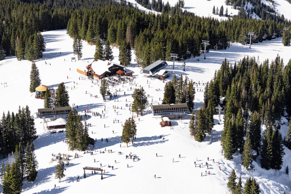 Photography by Gray Malin of Top of Vail Mountain