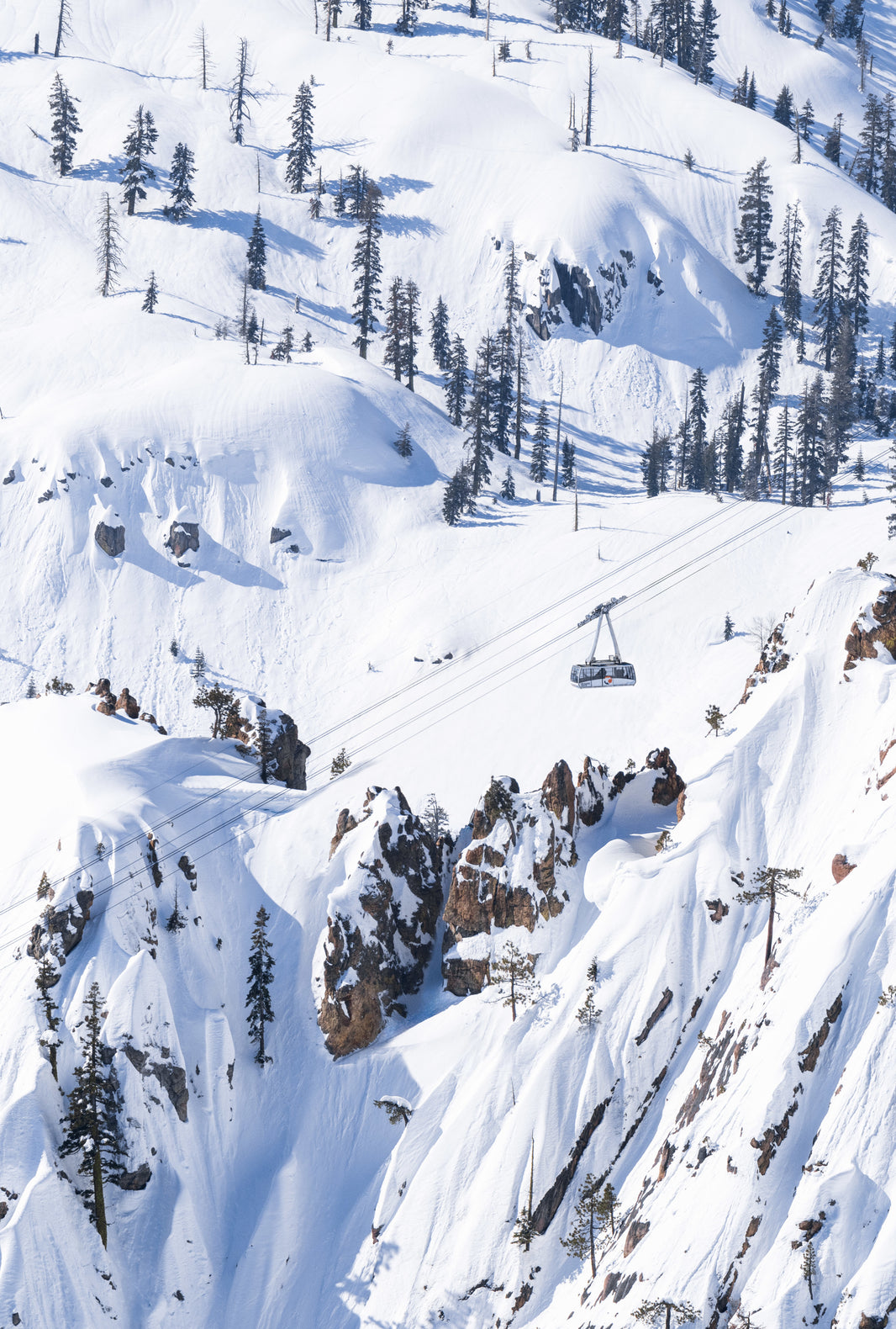 Photography by Gray Malin of Tram Wonderland Vertical, Palisades, Lake Tahoe