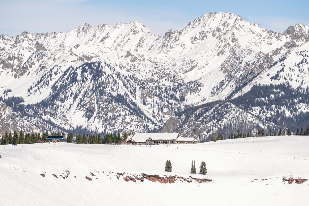 Photography by Gray Malin of Two Elk Lodge, Vail