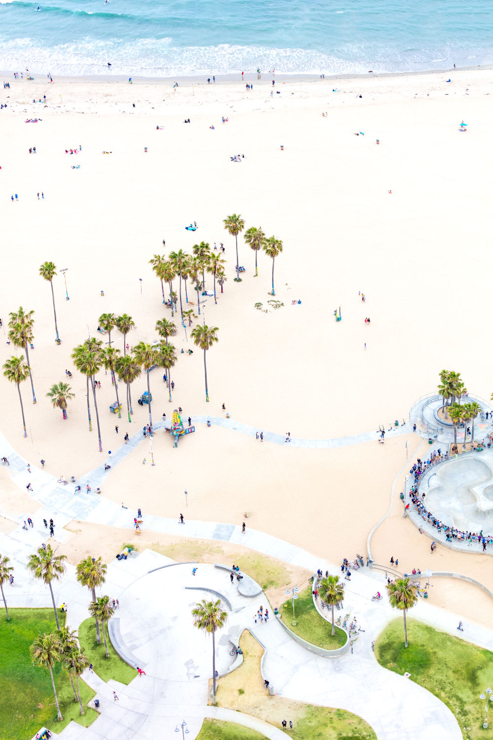 Photography by Gray Malin of Venice Beach Vertical