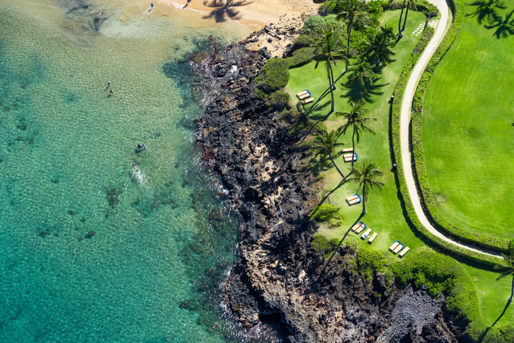 Photography by Gray Malin of Wailea Beach Path, Maui