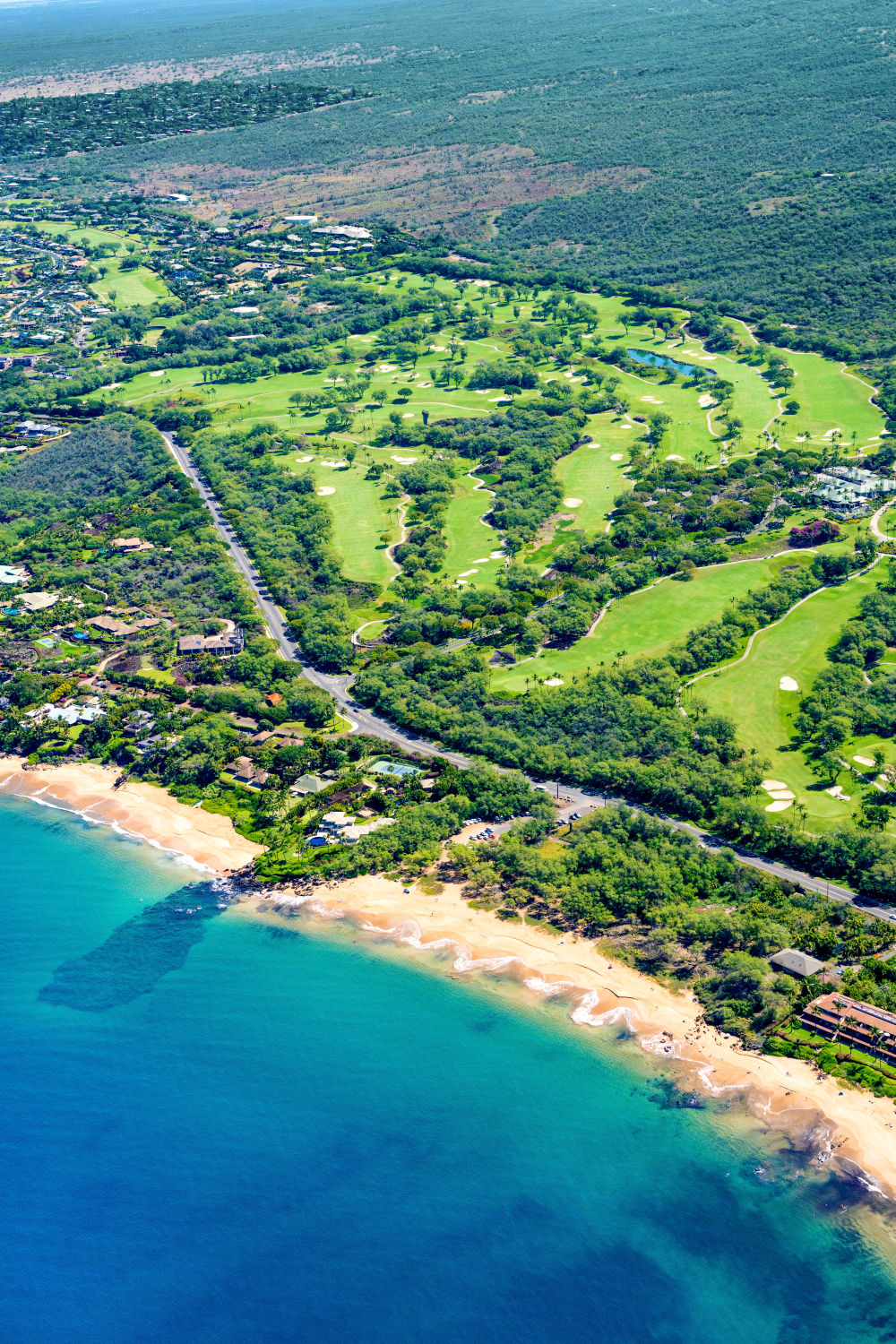 Photography by Gray Malin of Wailea Golf Club Vertical, Maui