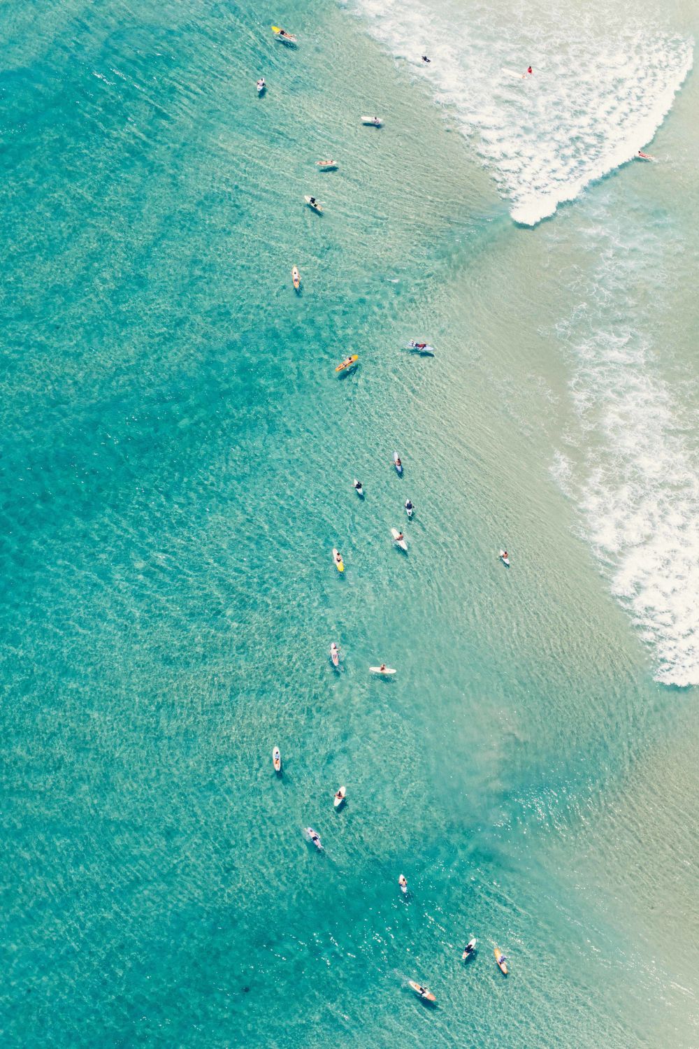 Photography by Gray Malin of Wategos Beach Waves