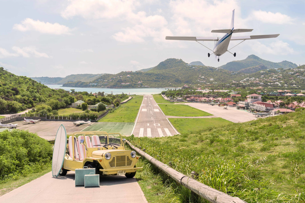 Photography by Gray Malin of Welcome to St. Barths