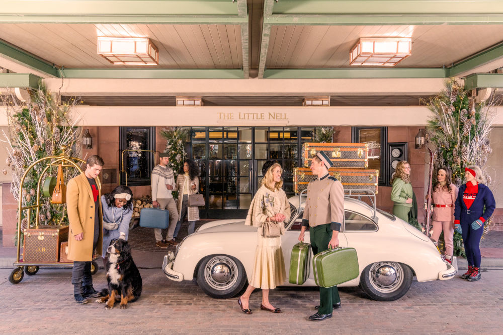 Photography by Gray Malin of Welcome to The Little Nell, Aspen