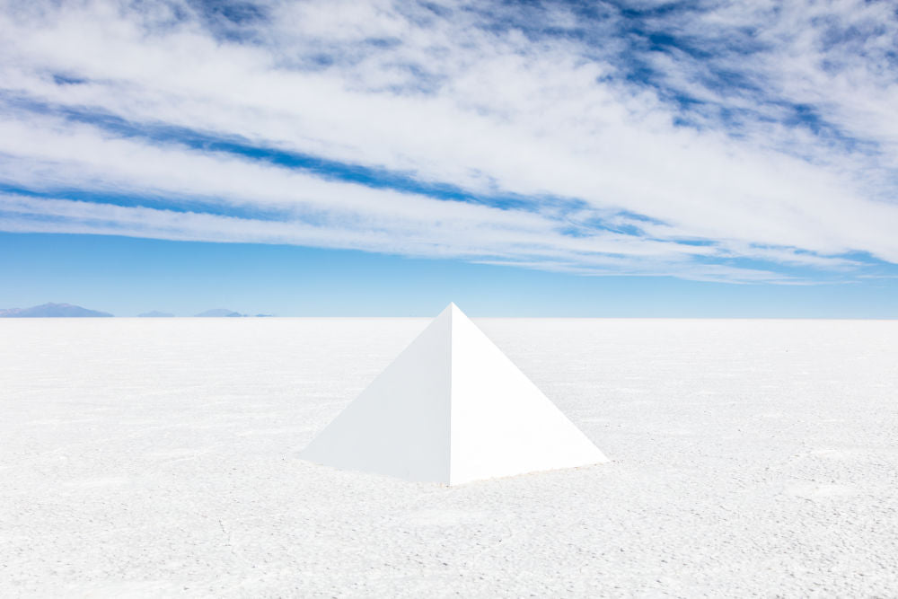 Photography by Gray Malin of White Pyramid