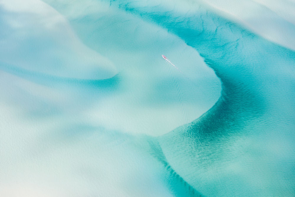 Photography by Gray Malin of Whitsunday Island Waves