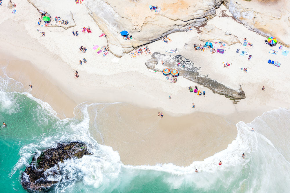 Photography by Gray Malin of Windansea Beach