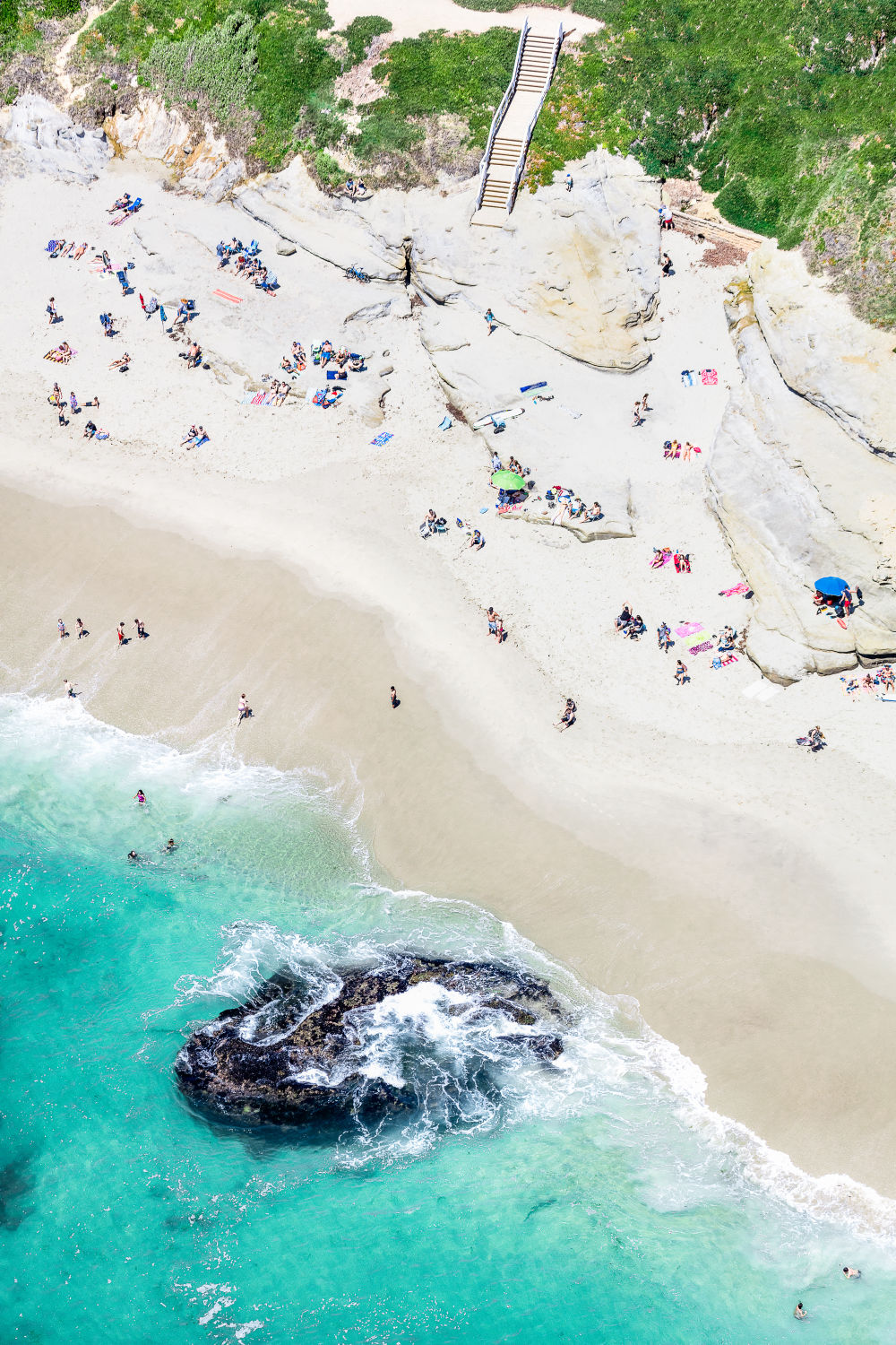 Photography by Gray Malin of Windansea Beach Vertical